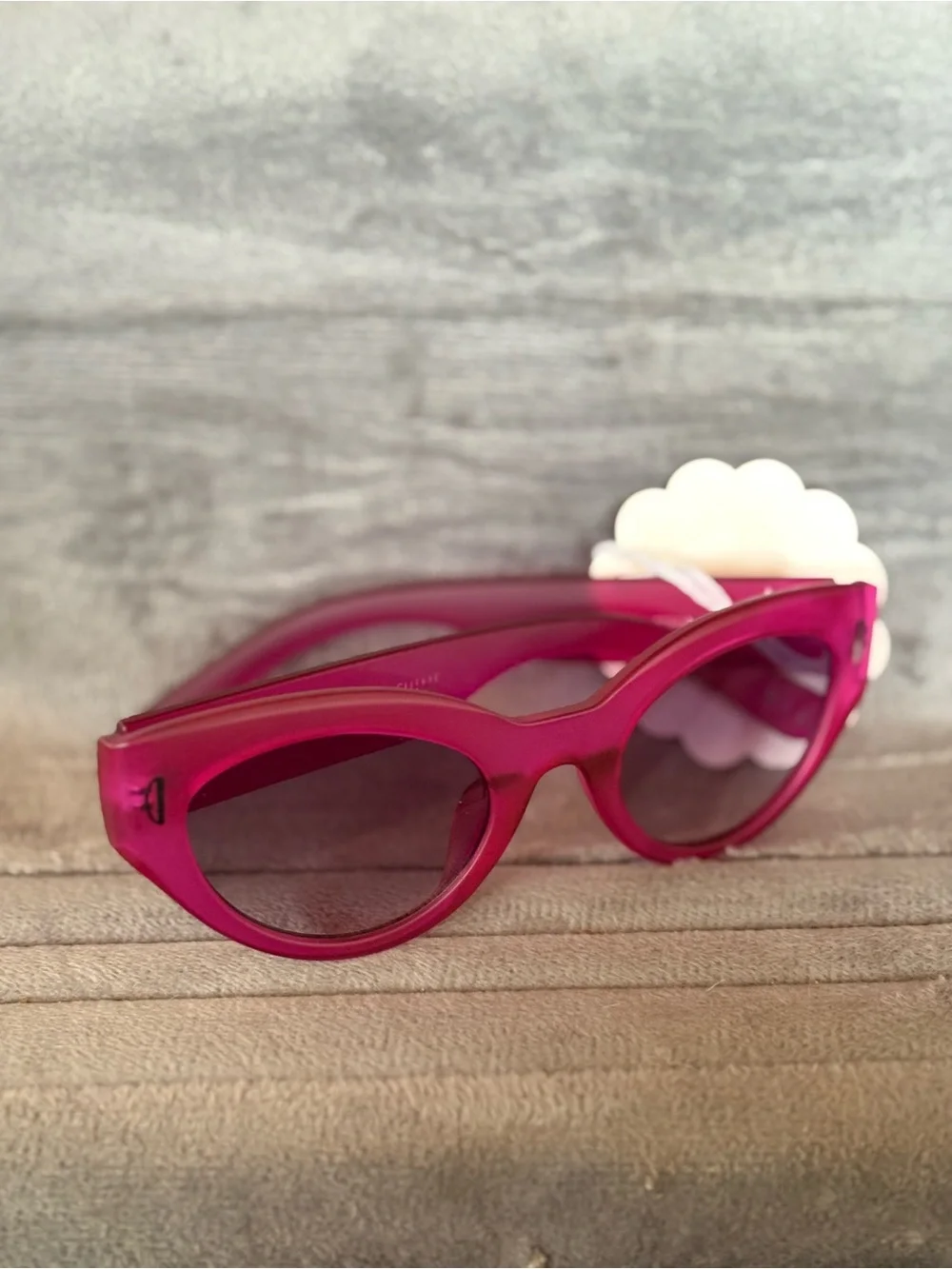 Rae Dunn Pink Cat-Eye Sunglasses - UV Protective